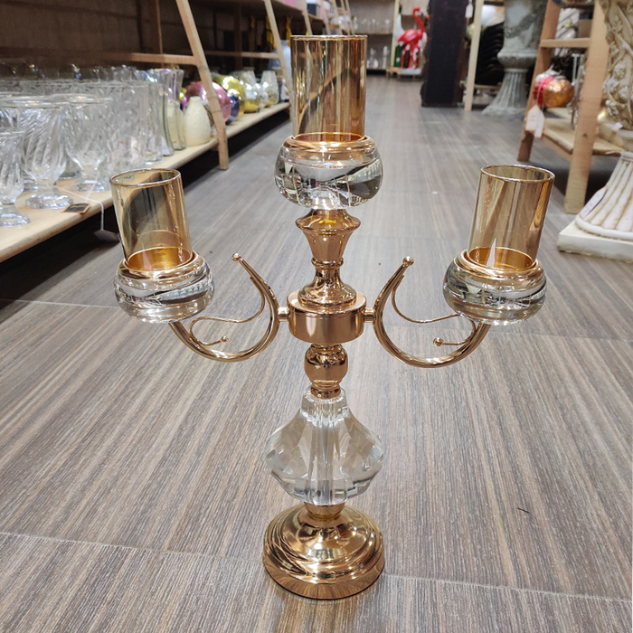 Candle Glass Holder For Decor at Wedding, Home, Event and Party Ceremony