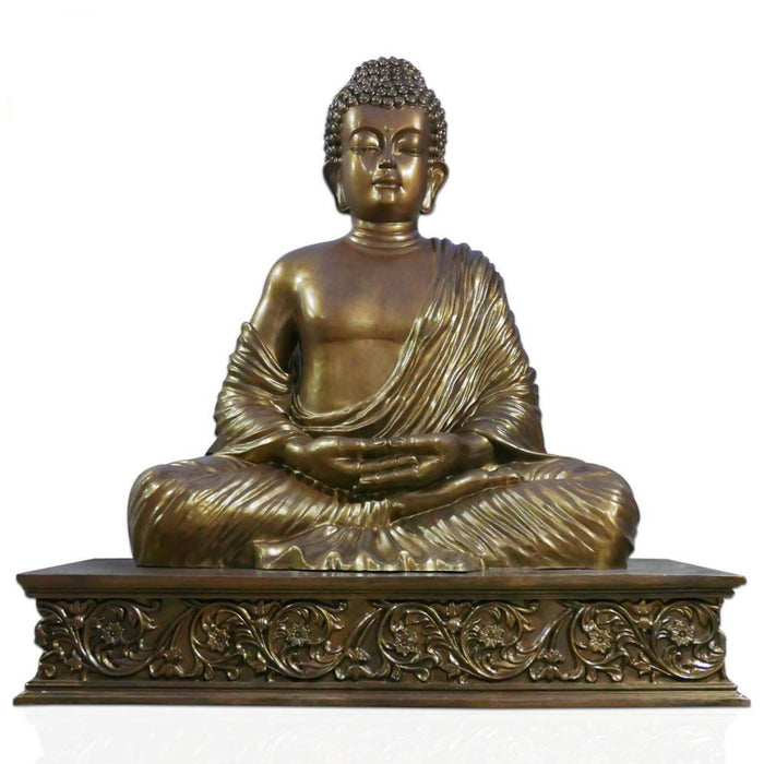 Handmade Fiberglass Gautam Buddha Sculptures