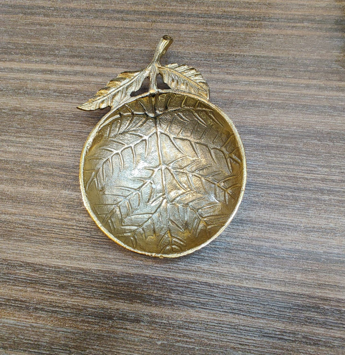 Gold Small Apple Shape Urli For Wedding Decor