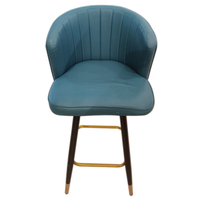 Dark Blue Bar Chair For Decor
