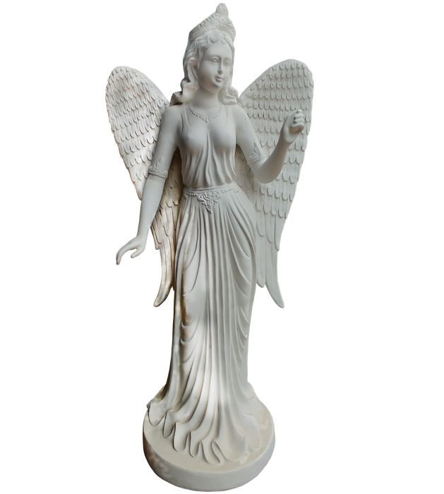 Handmade Fiberglass Angel Sculpture
