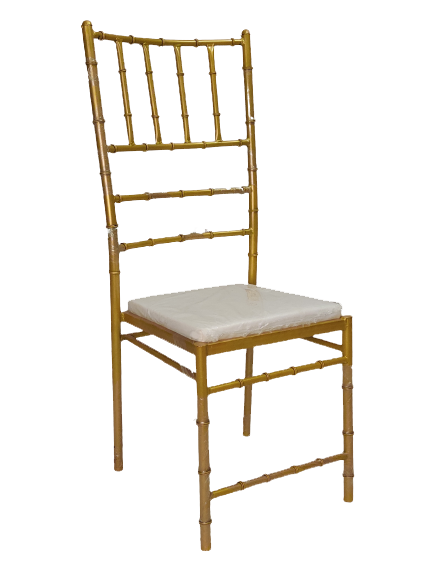 Gold Iron Chair For Banquet and Event Decor
