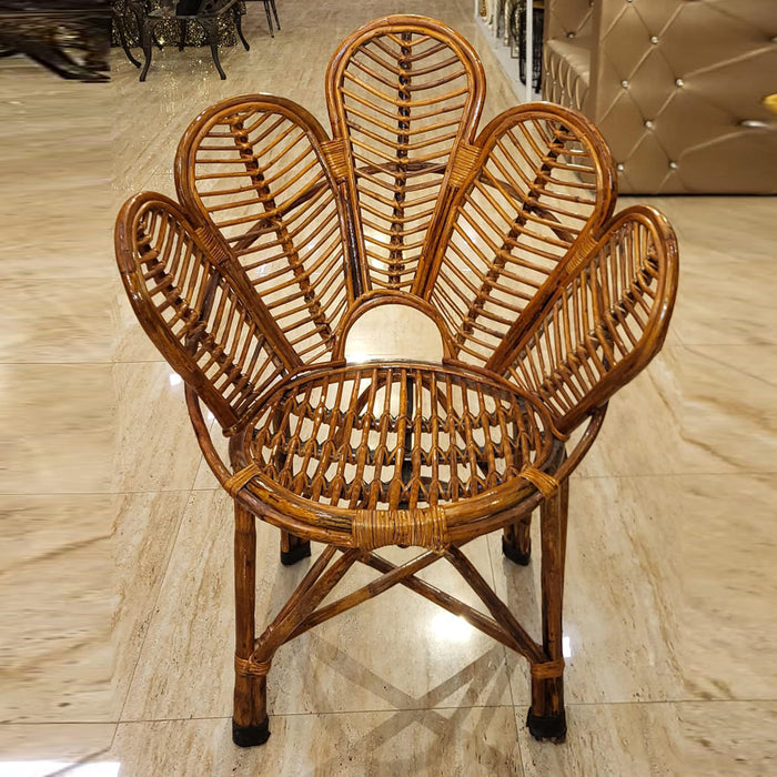 Flower Shape Grand Wooden Chair | Strong, Durable and Unique Design