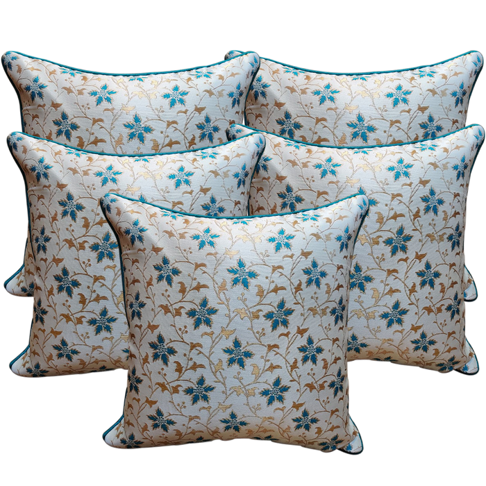 Floral Print Fabric Cushion Covers For Decor