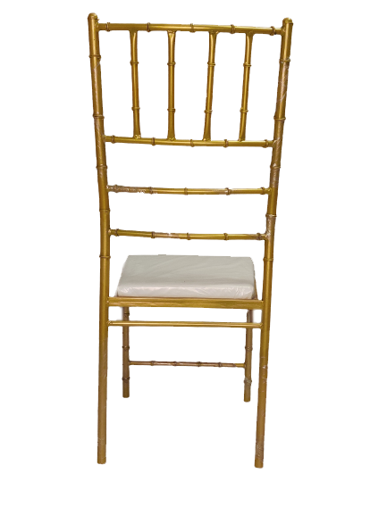 Gold Iron Chair For Banquet and Event Decor