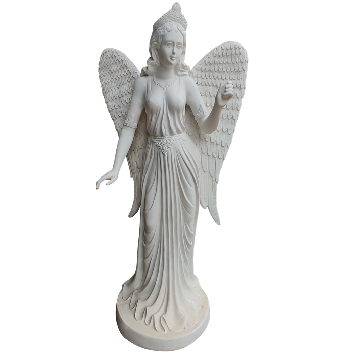 Handmade Fiberglass Angel Sculpture