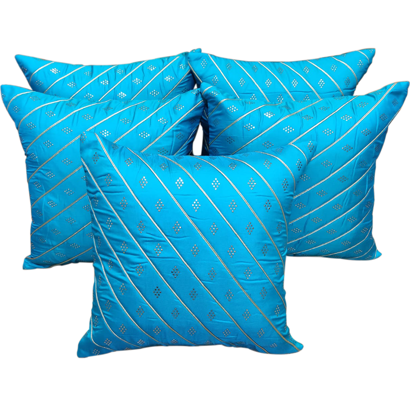 Buy Cushion Covers for Decor at Best DEALSet Of 5 Pisces — Bharat