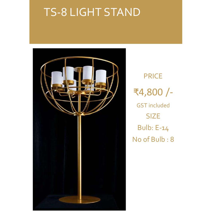 TS-8 Light Stand For Floor at Wedding, Home and Event Decor
