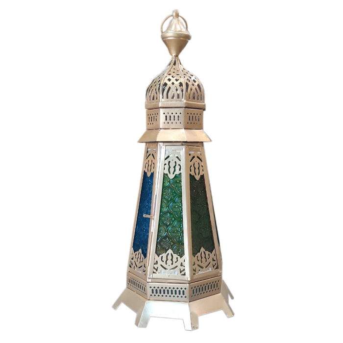 Gold Tomb Lantern Glass For Decor