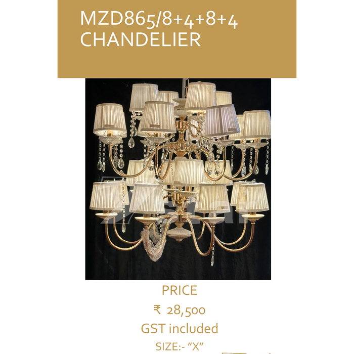 Gold Modern Chandelier For Wedding, Home, Event and Banquet