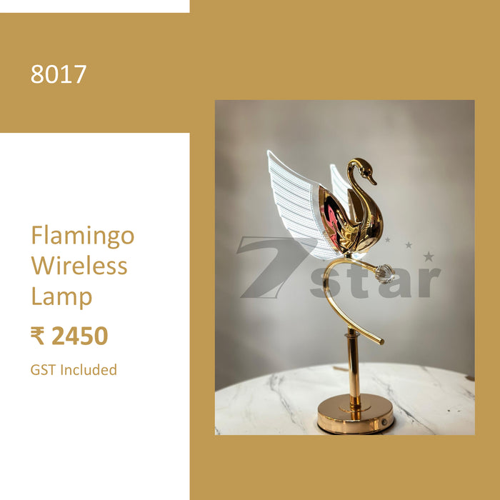 Flamingo Wireless Lamp For Decor at Living Room, Bedroom, Study Room and Others