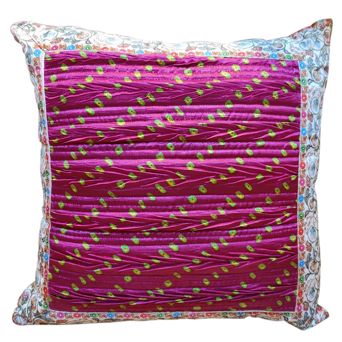 Satin Fabric Cushion Covers For Decor | Set Of 5 Pcs
