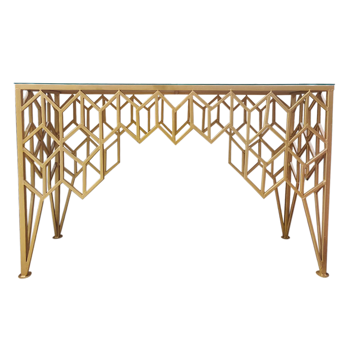 Gold Console Table For Decor
