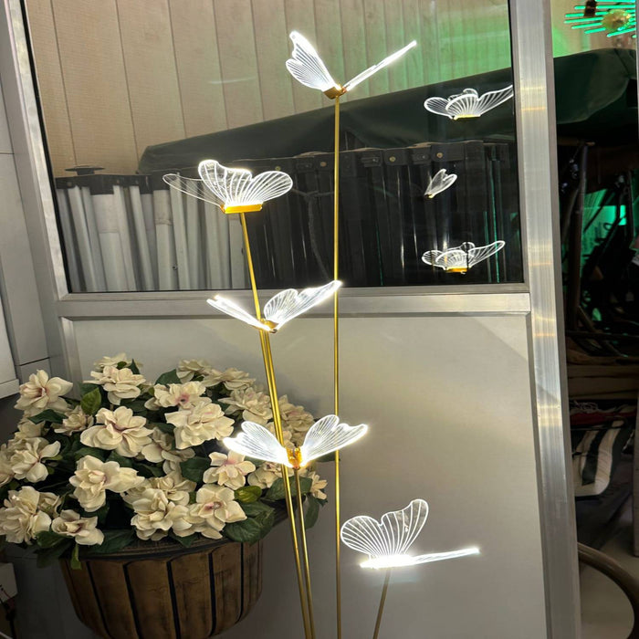 Butterfly Stand For Decor at Floor and Outdoor Space During the Function | 6ft Height