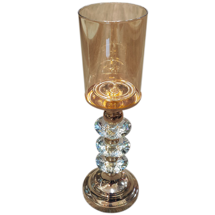 Gold Metal Candle Holder For Decor