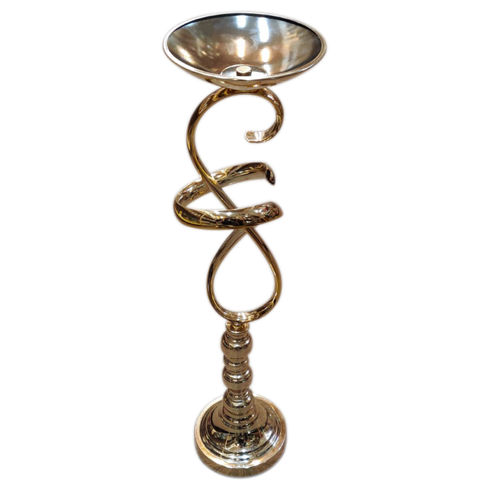 Gold Metal Candle Holder | Perfect For Decor at Home, Wedding, Event and Hospitality