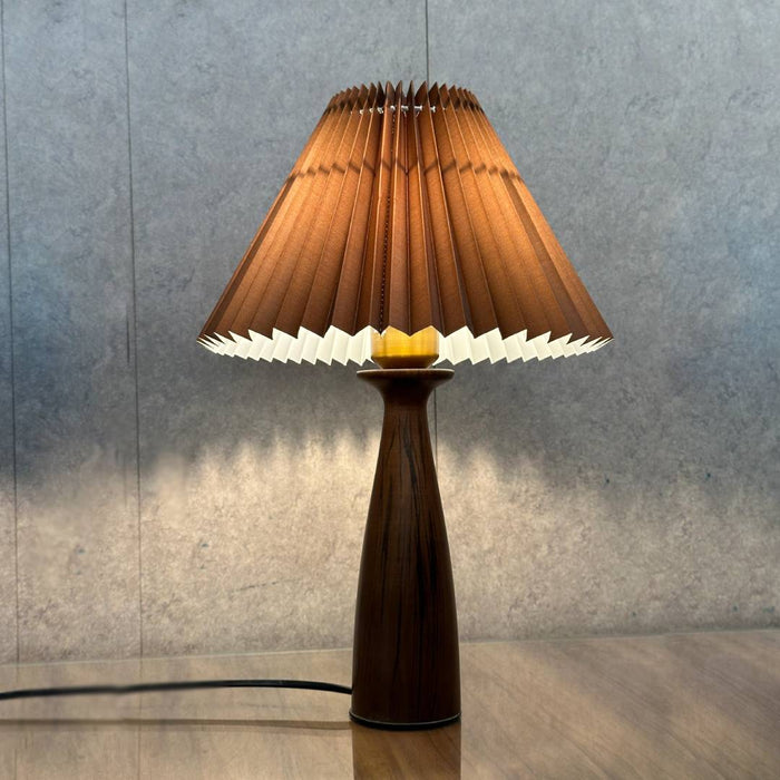 Wooden Table Lamp For Decor at Home, Event, Office and Hospitality | Cotemporary Designs, Color: Beige