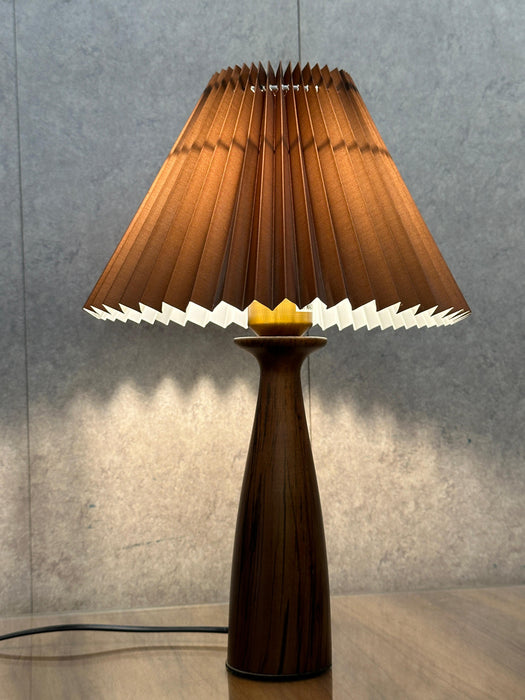 Wooden Table Lamp For Decor at Home, Event, Office and Hospitality | Cotemporary Designs, Color: Beige