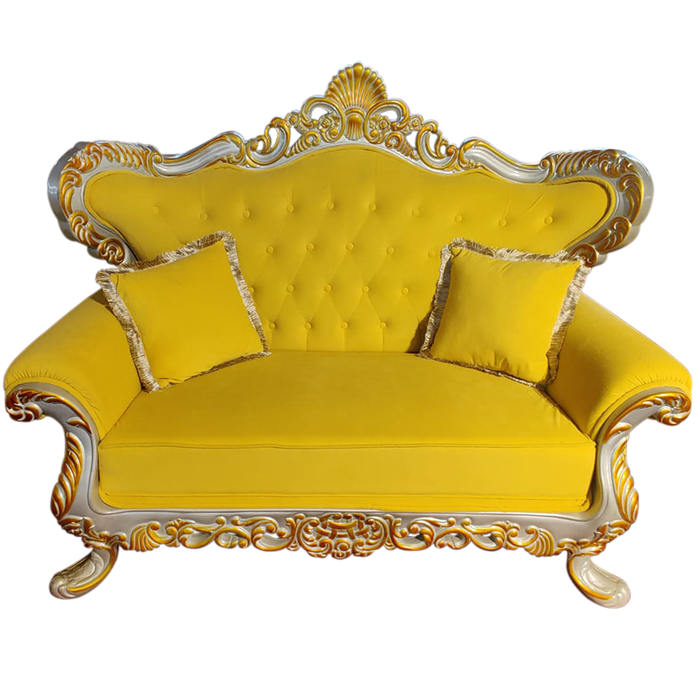 Yellow Couple Sofa For Decor