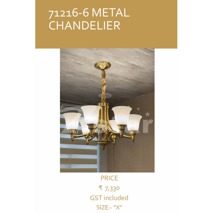 Metal Chandelier For Decor at Banquet, Event, Restaurant, Cafe and Other Ones