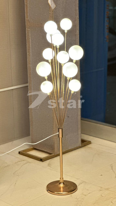 Metal Stand With Plastic Balls | 4ft Height, Number Of Lights 11 Bulb Included