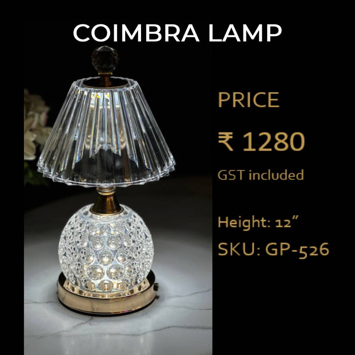 Wireless Coimbra Table Lamp For Decor Prospective at Office, Home, Cafe, Restaurant and Others