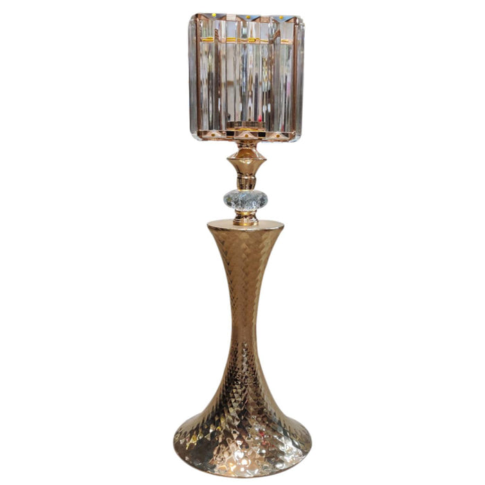 Candle Glass Holder For Decor at Home (Living Room, Bedroom) Wedding and Party Centerpieces