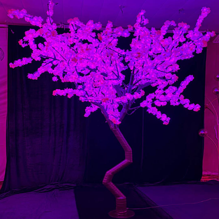 LED Pink Cherry Blossom Tree | Perfect For Decoration at Wedding, Party, Banquet and Others