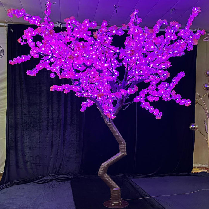 LED Pink Cherry Blossom Tree | Perfect For Decoration at Wedding, Party, Banquet and Others