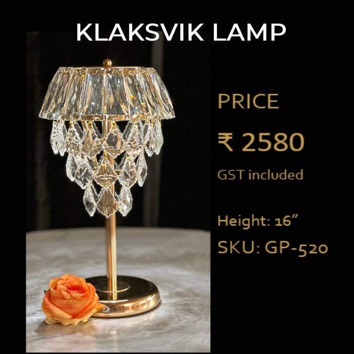 Wireless Klaksvik Table Lamp  | Perfect For Wedding, Party, Event and Hospitality