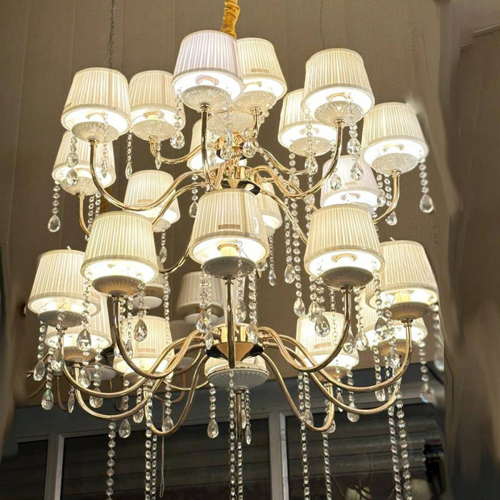 Gold Modern Chandelier For Wedding, Home, Event and Banquet