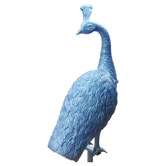 Handmade Fiberglass Peacock For Decor Prospective