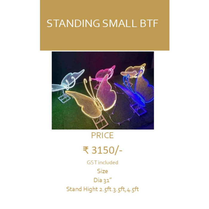 Standing Small BTF For Wedding and Event Decor