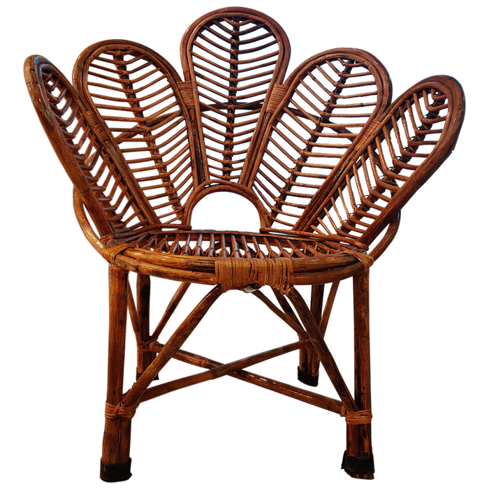 Flower Shape Grand Wooden Chair | Strong, Durable and Unique Design