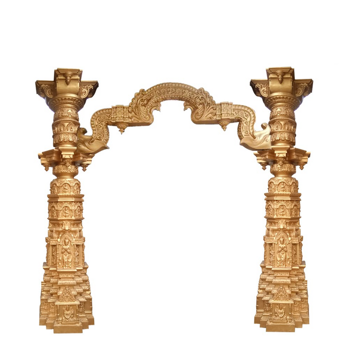 Handmade Fiberglass Pillar For Wedding and Event Decor