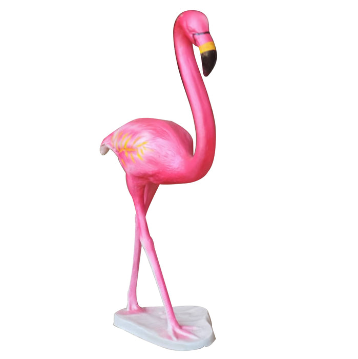 Handmade Fiberglass Flamingo