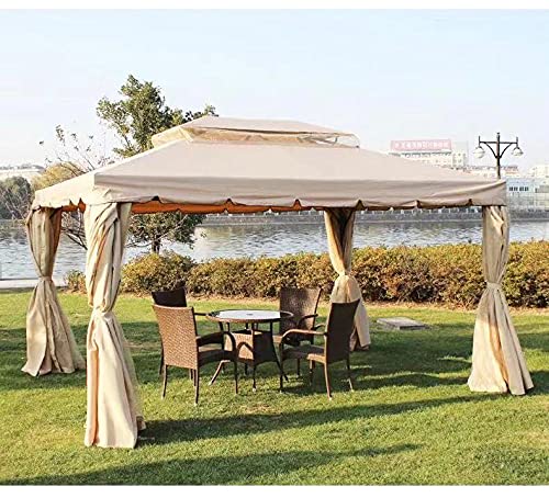 Pergola Gazebo Outdoor Retractable 10X10 Canopy Tent