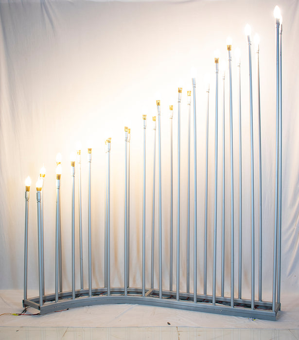 Silver Light Stands For Wedding & Events Decor