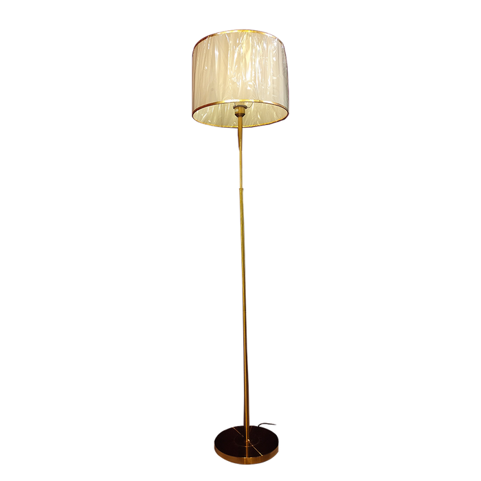 Luxury White With Gold Floor Lamp For Living Room
