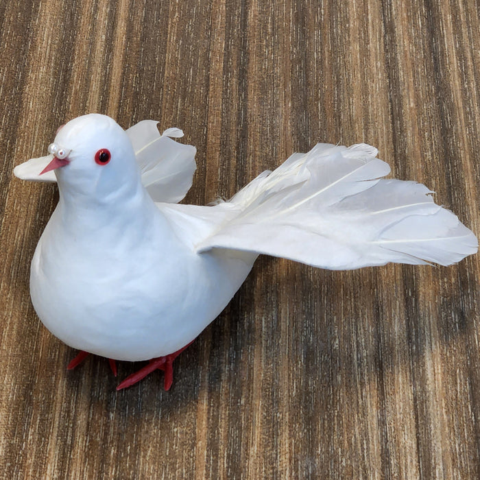 Artificial White Dove Birds