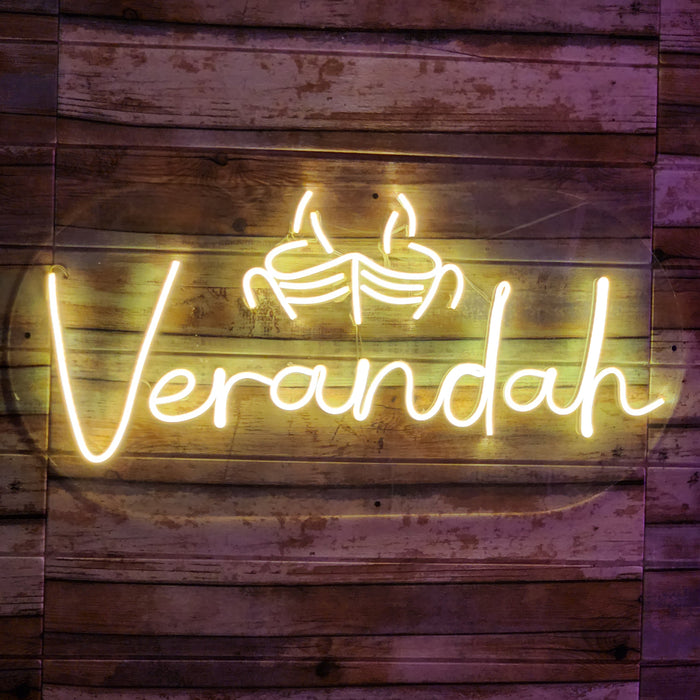 "Verandah" Neon Sign