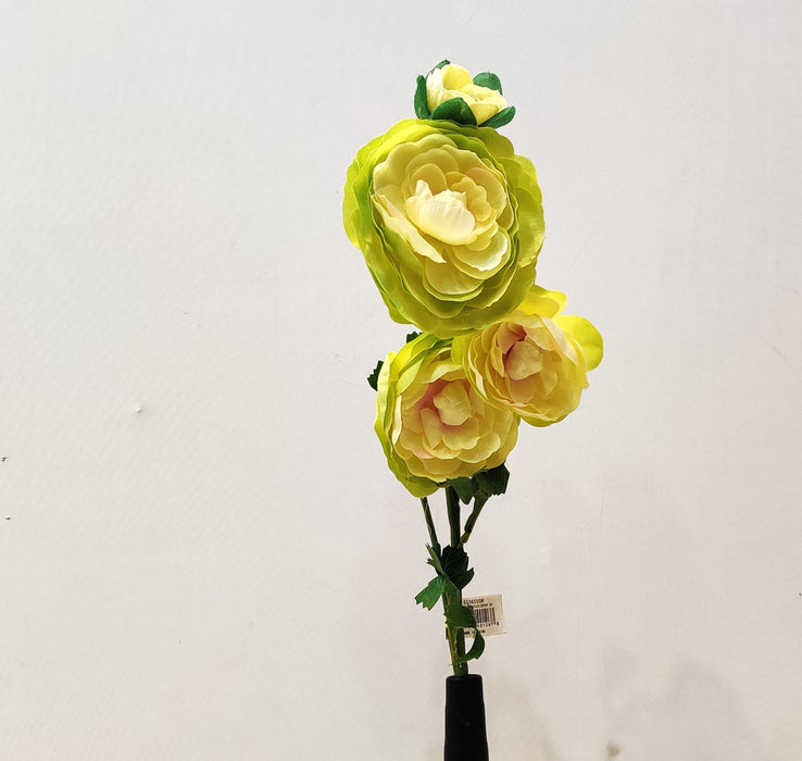 Artificial Ranunculus Flower Stick