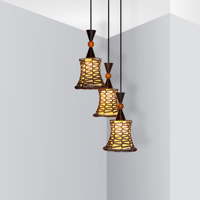 Hanging Modern Pendant Light For Living Room Cafe Restaurant (Rose Gold)