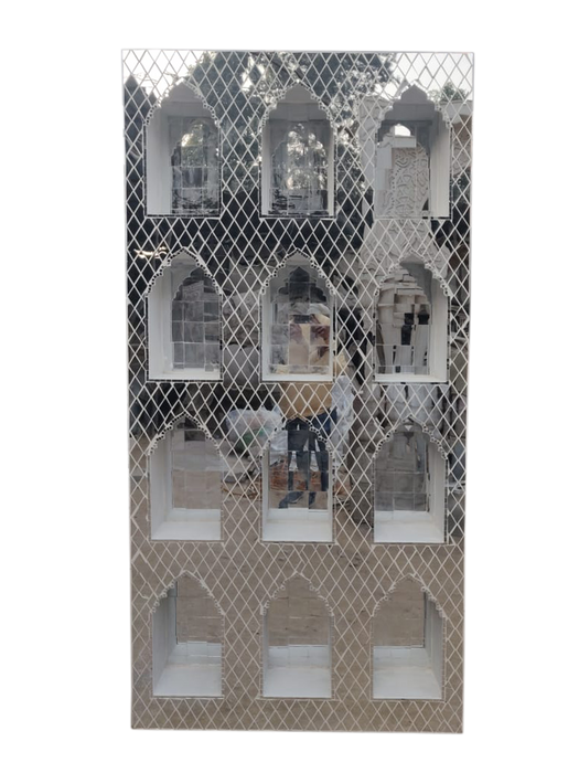 Handmade Fiberglass Mirror Mosaic Panel