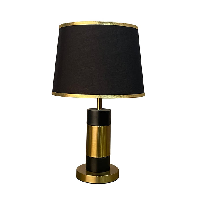 Luxury Black Table Lamp with Touch and Love of SS Gold Table Lamp