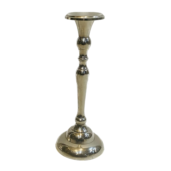 Silver Candle Stand For Decor