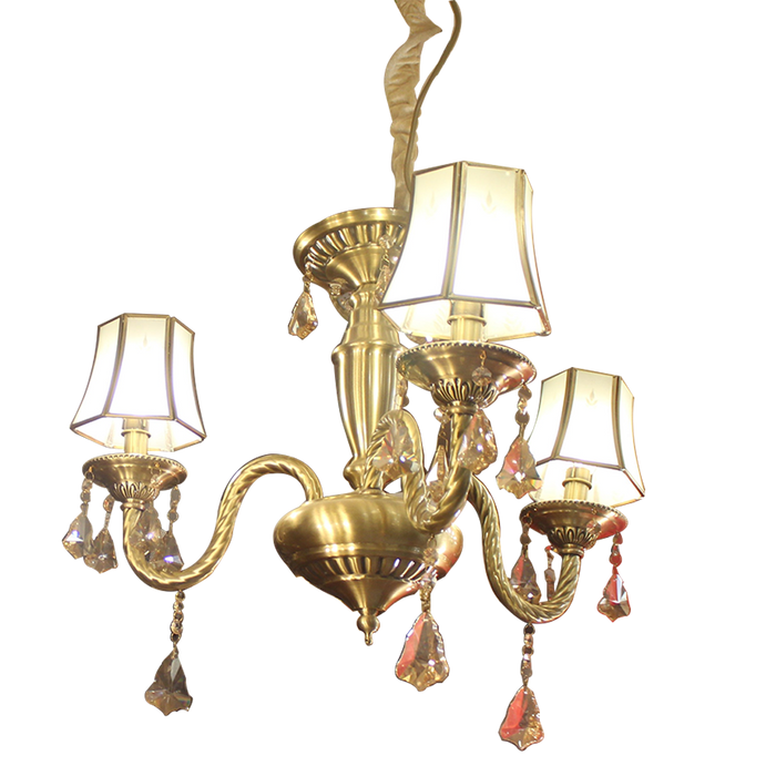 Gold Chandelier For Study Room & Drawing Room