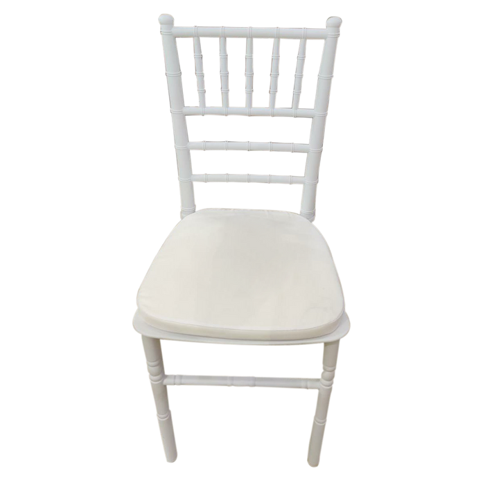 White Plastic Chair For Decor and Event