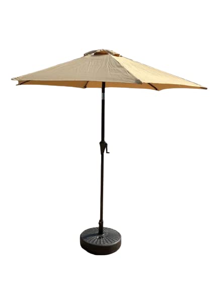 Tilting Umbrella for Outdoor Terrace Garden | Centre Pole 2.7m