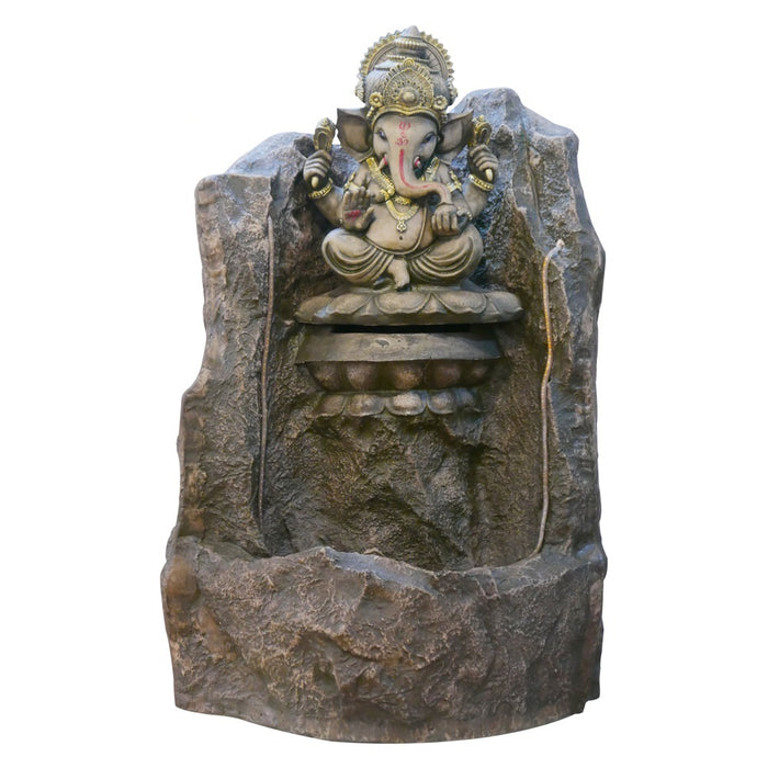 Handmade Fiberglass Ganesha Fountains
